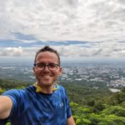 Brett hiking in Chiang Mai