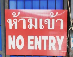 Read Thai signs
